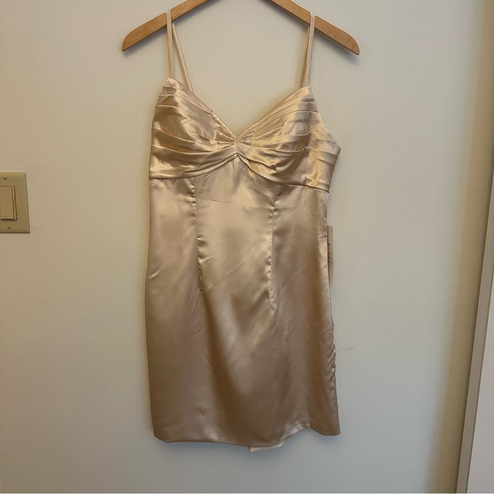 Wear Your Love Satin Slip Dress NWT